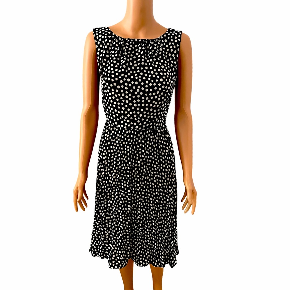 Polka dot summer dress by Charter Club.